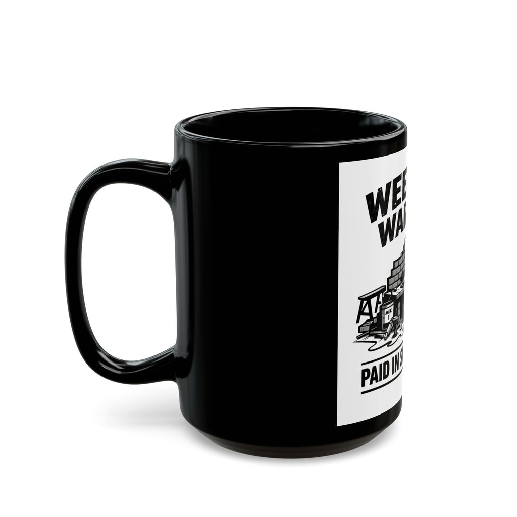 Weekend Warrior Mug — "Paid in Sweat Equity" Barbecue & DIY Gift