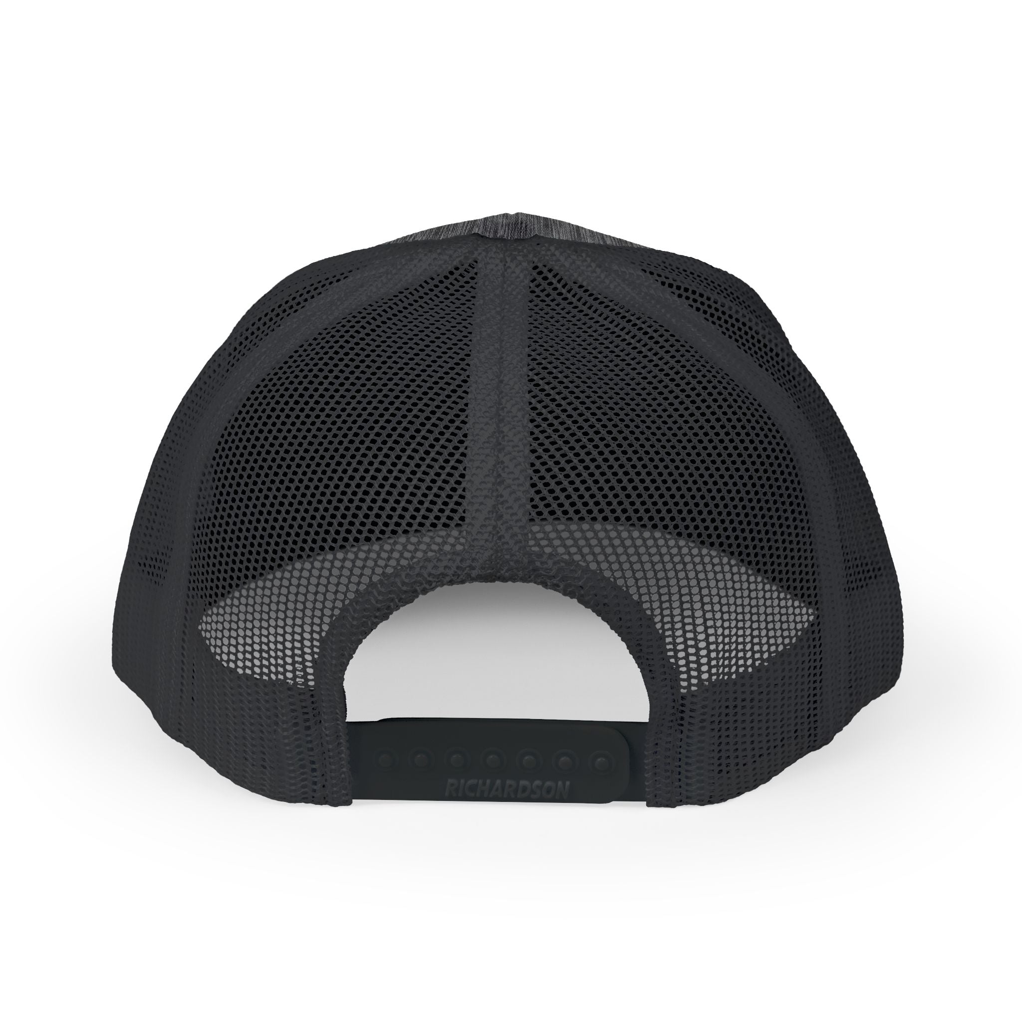 Discretion Advised Trucker Cap - Retro Radioactive Warning Snapback