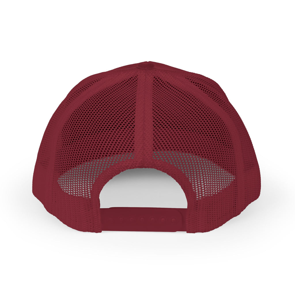 CEO of Chaos Trucker Cap — Distressed Graphic Snapback Hat for Outdoor & Streetwear