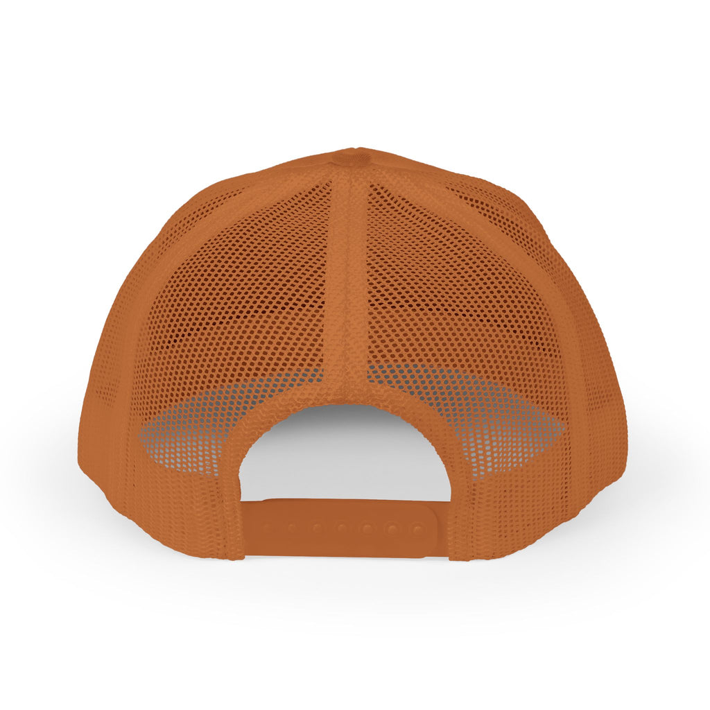 CEO of Chaos Trucker Cap — Distressed Graphic Snapback Hat for Outdoor & Streetwear