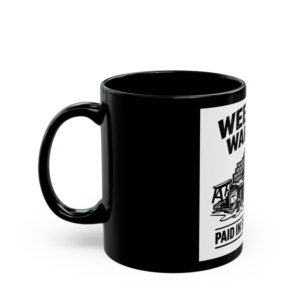 Weekend Warrior Mug — "Paid in Sweat Equity" Barbecue & DIY Gift