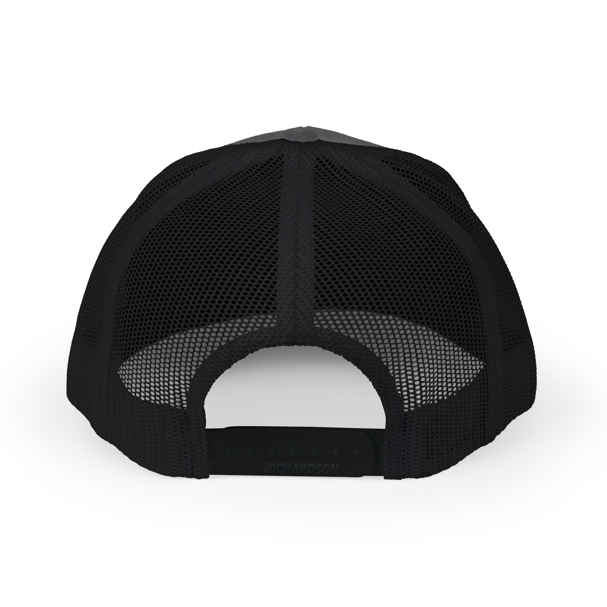 Discretion Advised Trucker Cap - Retro Radioactive Warning Snapback