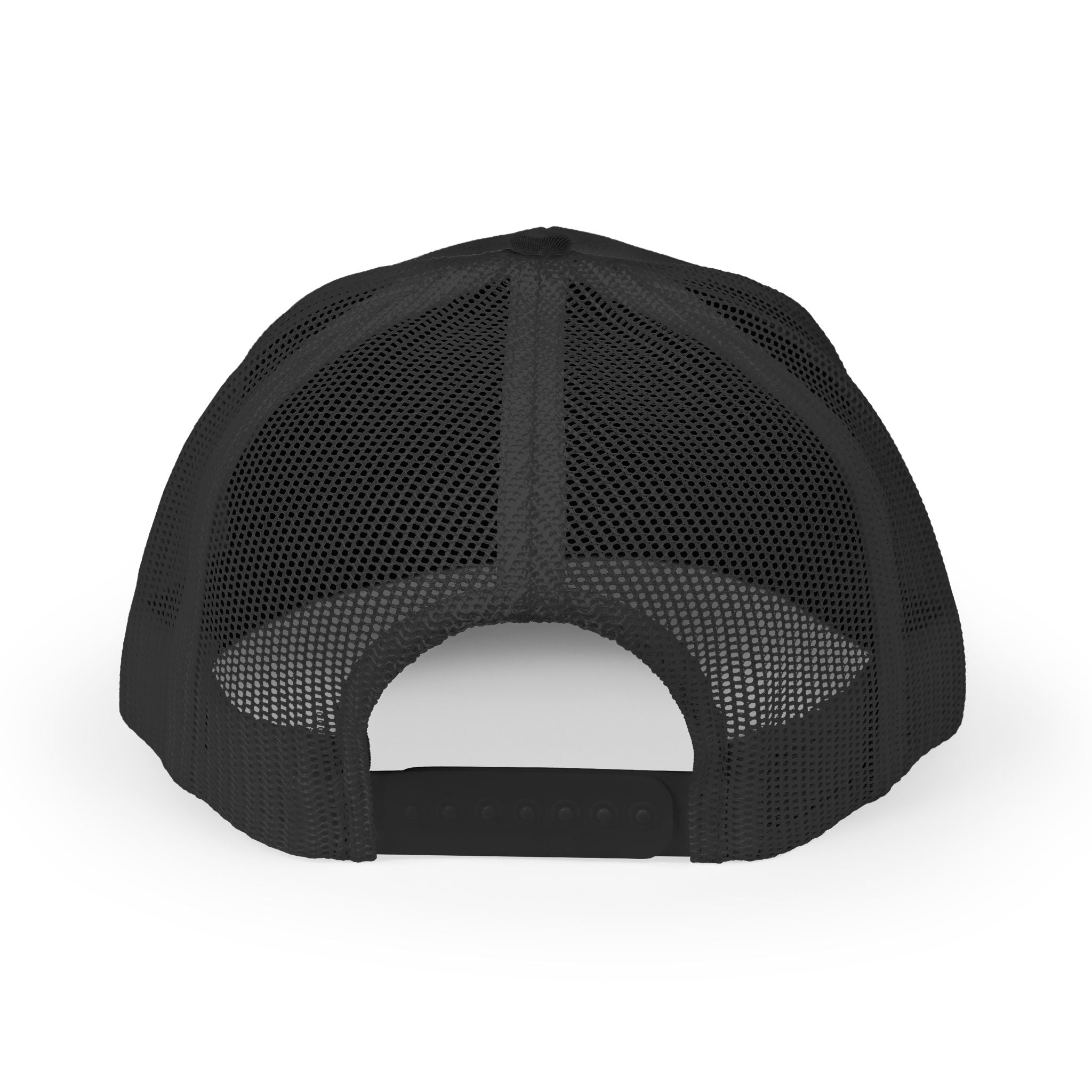 CEO of Chaos Trucker Cap — Distressed Graphic Snapback Hat for Outdoor & Streetwear